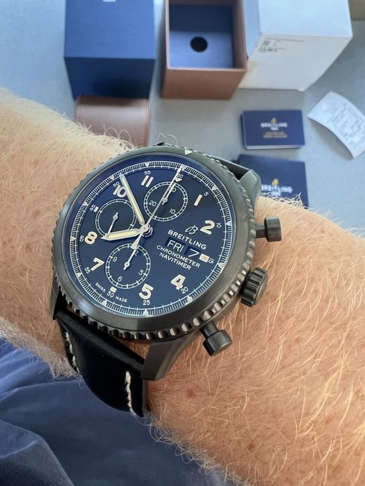 Breitling Navitimer 8 Chronograph 43mm, automatic, 2 paski