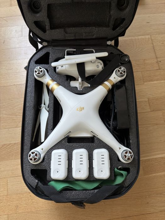 Квадрокоптер DJI Phantom 3 Professional + Рюкзак + 3 АКБ