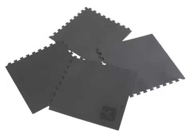 Tapetes de proteção para equipamentos Fitness 4 un – Antirruído