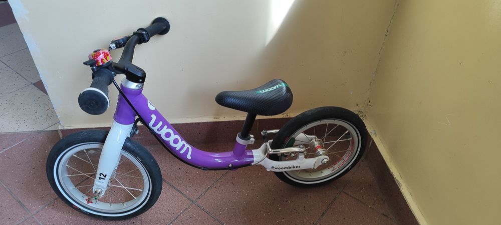 Rowerek biegowy woom 1 fioletowy