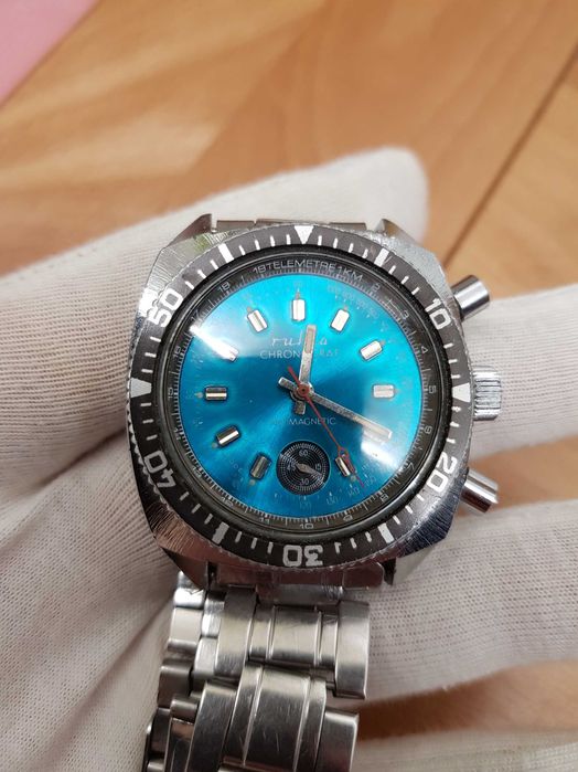 Zegarek *Ruhla* Chronograph Vintage DDR Germany