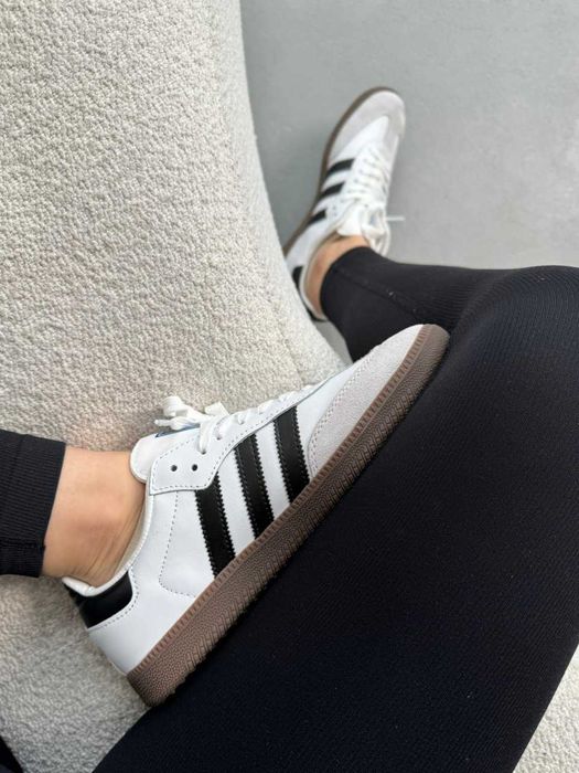 !БЕЗ Передплат! Adidas Samba White Black
