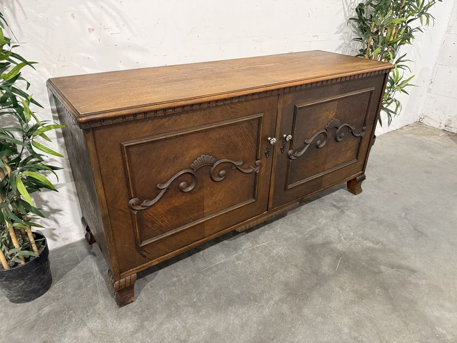 Piękna dębowa komoda lite drewno super stan dowóz wysyłka