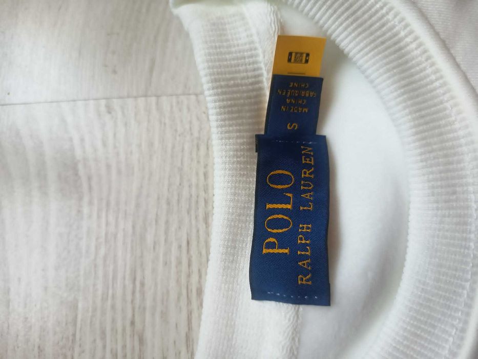 Biała bluza Ralph Lauren