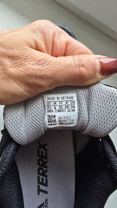 Buty damskie adidas Terrex rozmiar 39.5 wkładka 25 cm