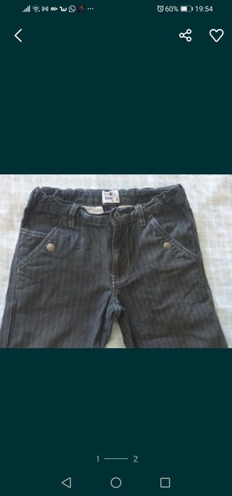 Calções de ganga 8 anos Pré Natal e JNS