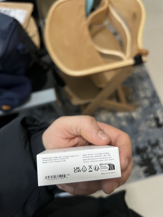 Vendo cabo Apple Iphone USB-C (1M) Original e Lacrado