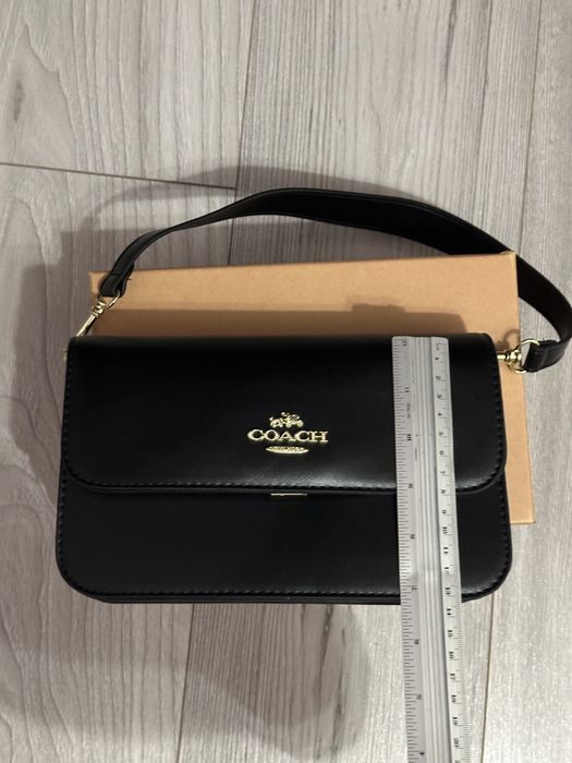 Женская сумка Коуч черная Coach