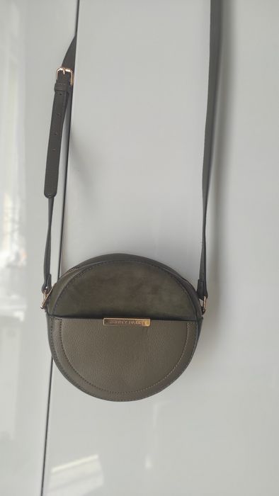 Torebka nerka okrągła zielona