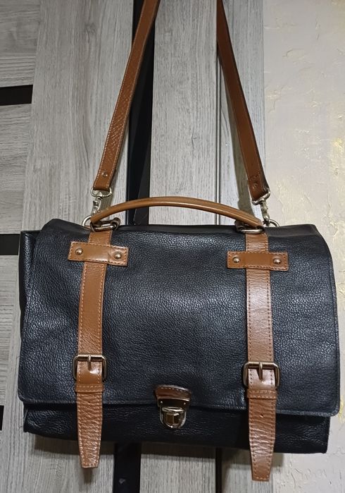 Мужская сумка Asos натуральная кожа