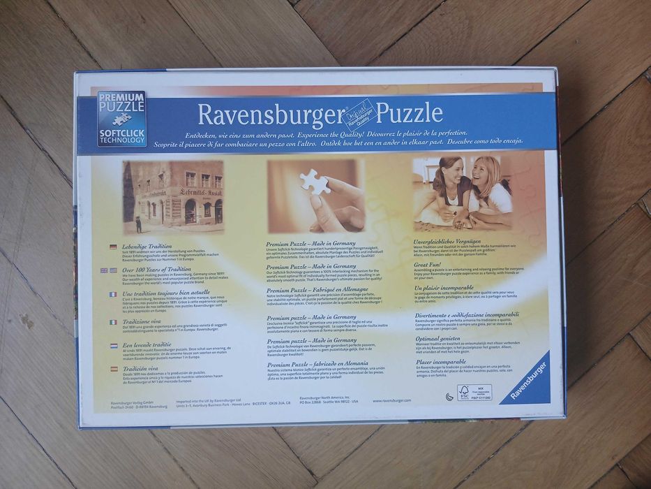 puzzle Ravensburger - Magiczna Biblioteka (1000 elementów)