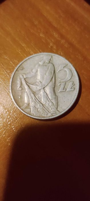 5 Złotych z Rybakiem 1974 rok!