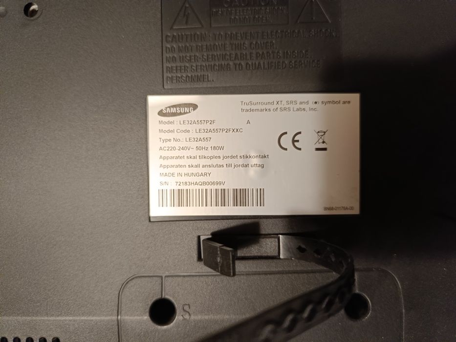 TV Samsung LE32A557P2F