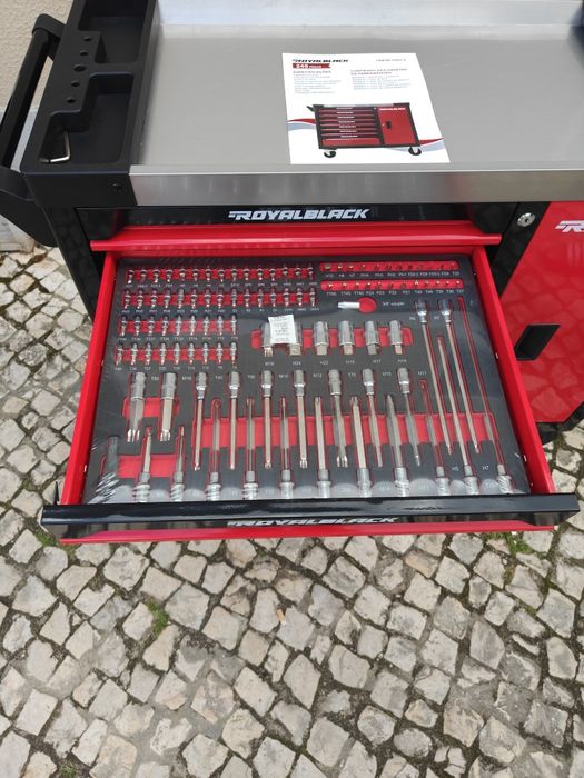 Carrinho de 7/6 gavetas cheias XXL