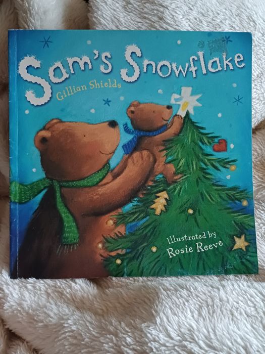 Sam's Snowflake G Shields R Reeve książeczka po angielsku dla dzieci
