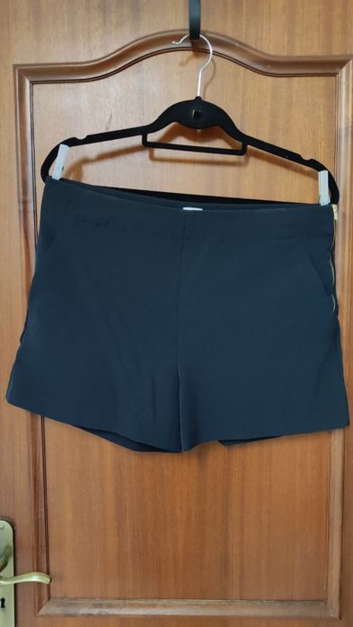 Calções pretos M woman collection