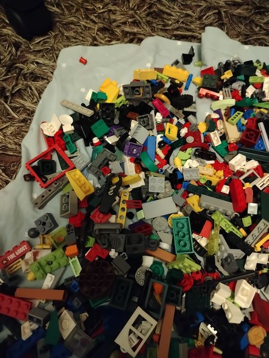 Lego mix różne elementy 1 kg