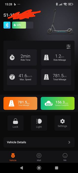 Trotinete elétrica inmotion S1F 700km