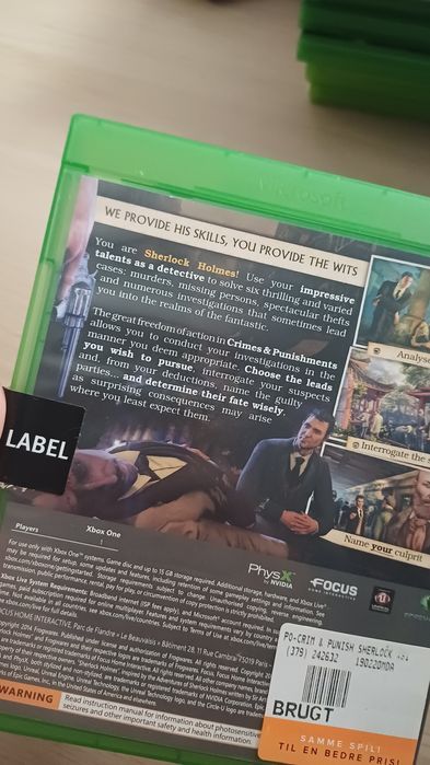 Crimes and punishments xbox one