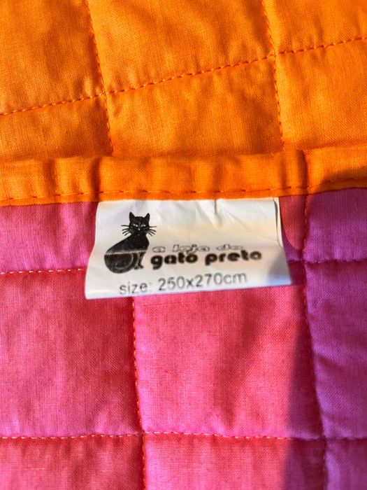 Colcha Reversível, Gato Preto