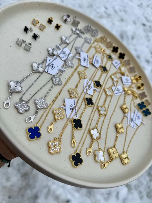 Bransoletka koniczyna VC na sty l van cleef & arpels