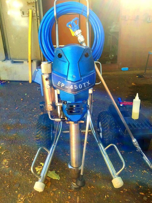 Безвоздушный аппарат для шпаклёвки окраски и огнезащиты HVBAN EP-450TX