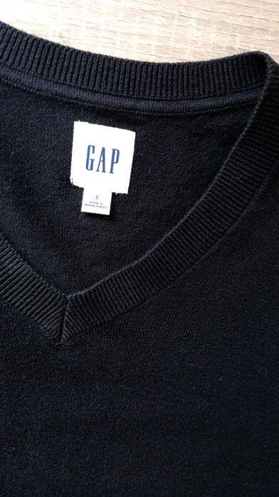 Czarny bawełniany sweter oversize, GAP, rozmiar S