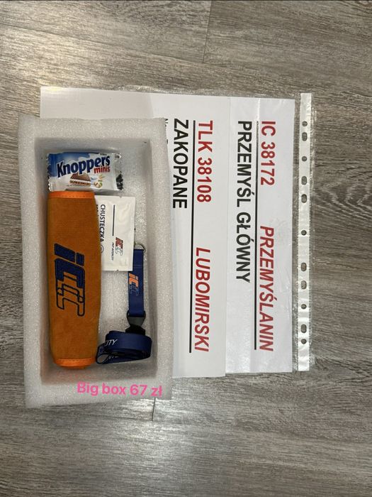 Big box mystery box kolejowy pkp