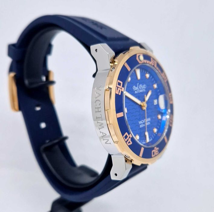 Paul Picot Yachtman III Date P1151.SRG.1604 steel\ Gold 18 K