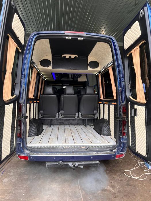 Обшивка салона потолка сидений переоборудование переобладнання