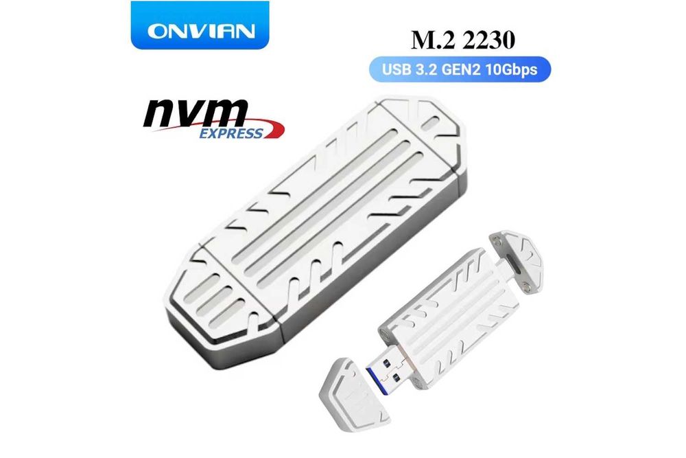 Зовнішній адаптер Onvian PH811S 10Gbps M.2 NVMe 2230 SSD to USB/USB-C