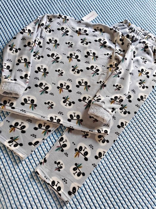 Піжама жіноча тепла флісова із махрою, р. XL