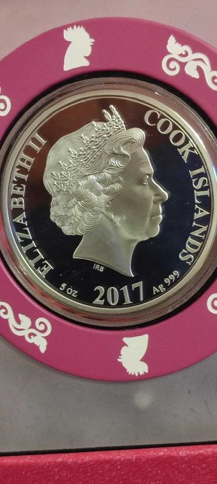 25 доларів 2017 р, 155 г Срібла