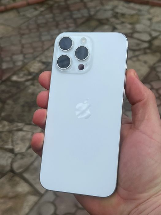 Iphone 16 Pro Max 256gb Titanium White ідеальний як НОВИЙ акб96% айфон