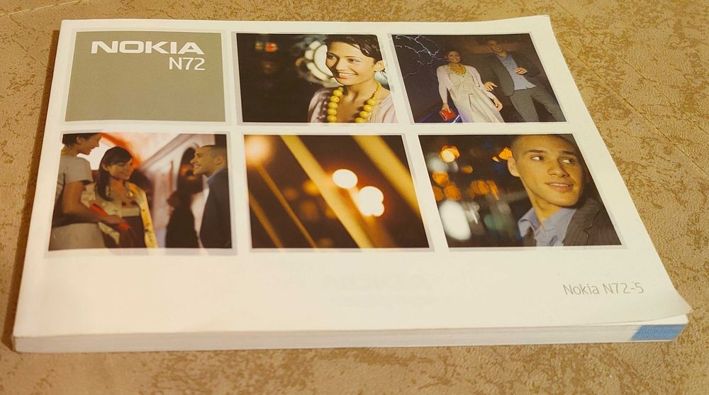 Продаю інструкцію на Nokia N72