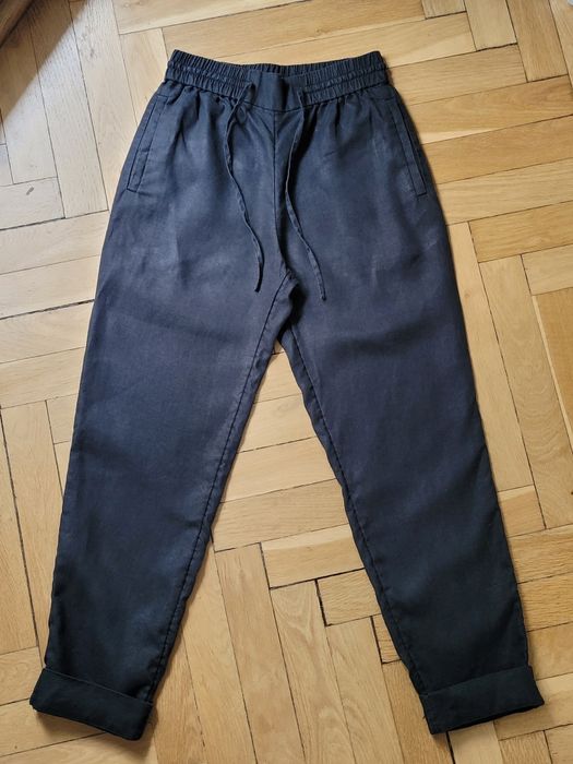 Spodnie lniane COS xs massimo dutti arket