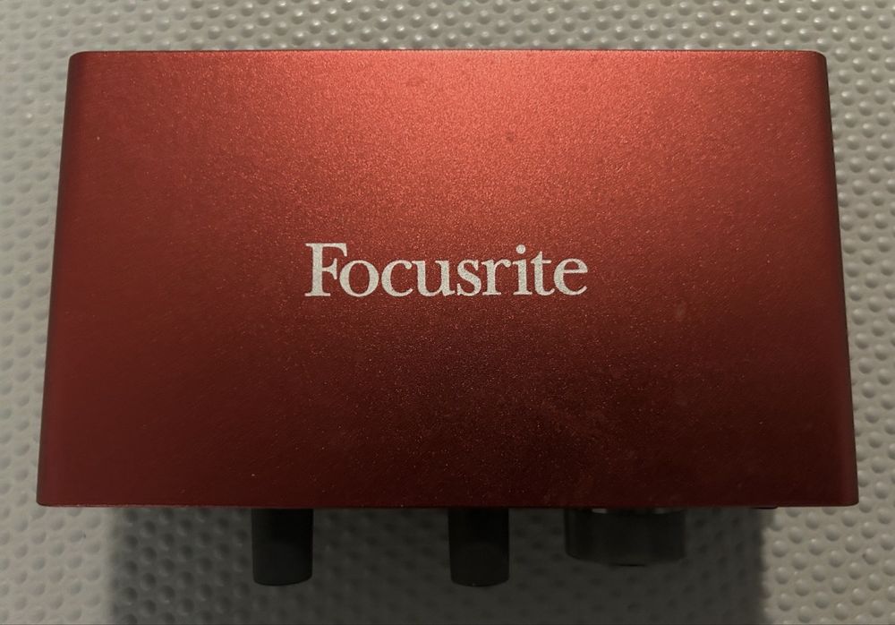 Interface focusrite scarlett solo