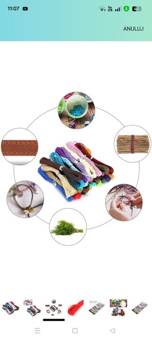 Sznurki do biżuterii