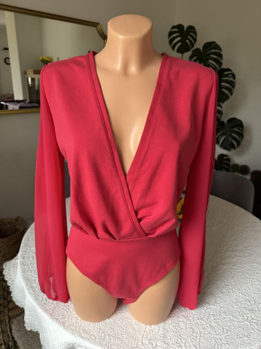 czerwone Body rozmiar S