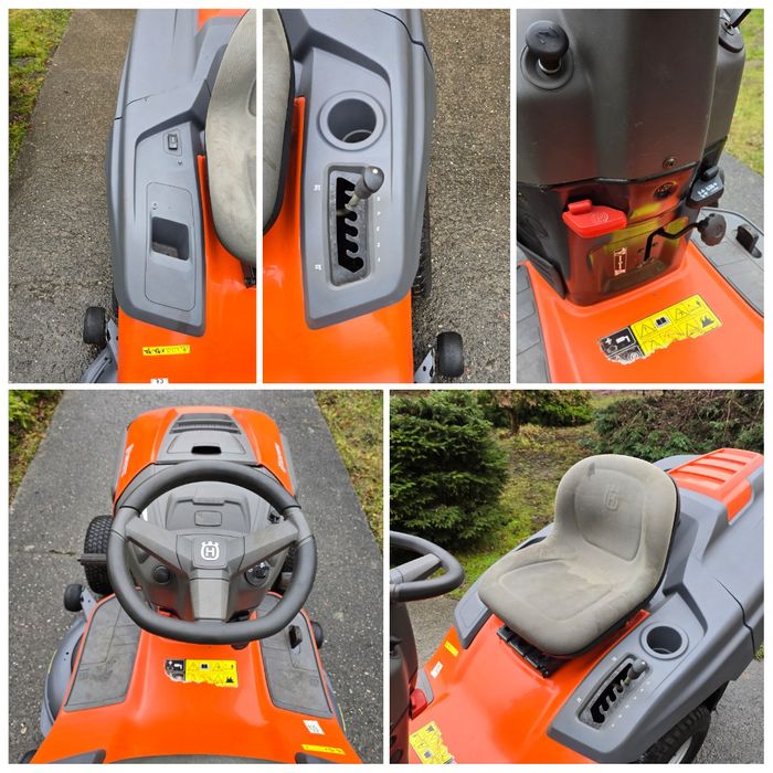 Traktorek kosiarka Husqvarna CTH 224T 22KM  Kawasaki 3in1 Super Stan