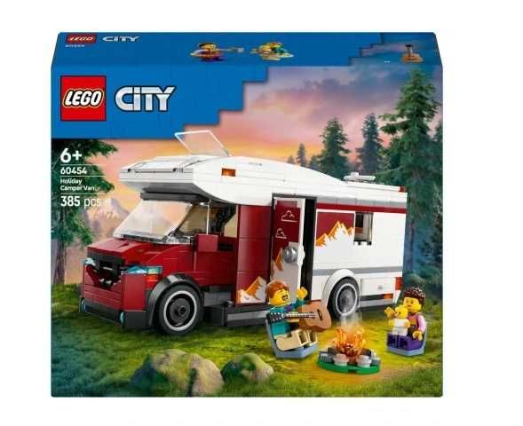 LEGO 60454 CITY Wakacyjny kamper pełen przygód