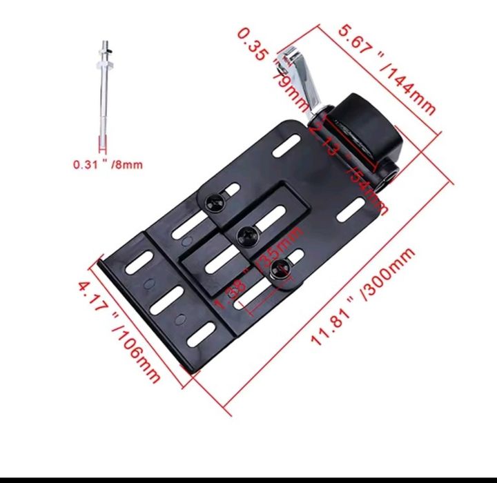 Suporye de matricula lateral Harley 883