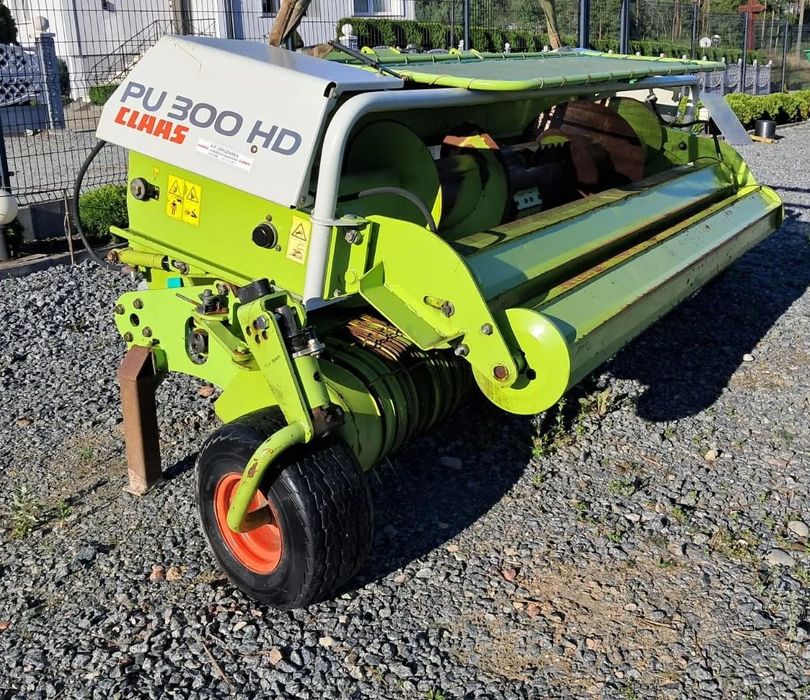 Claas PU 300 HD  Podbieracz, heder, przystawka do trawy, sieczkarnia, Claas pu 300 hd,