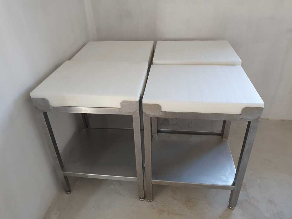 Profesjonalny Kloc Masarski 60x50 (Blat Roboczy Gr.7,5 cm-Jak Nowy)