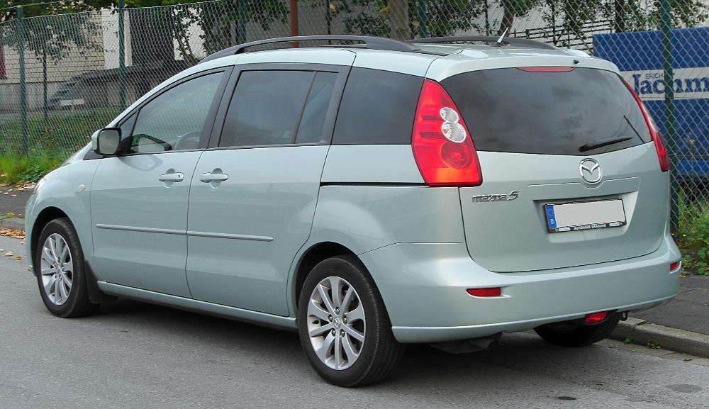 Tampa de Mala Mazda 5