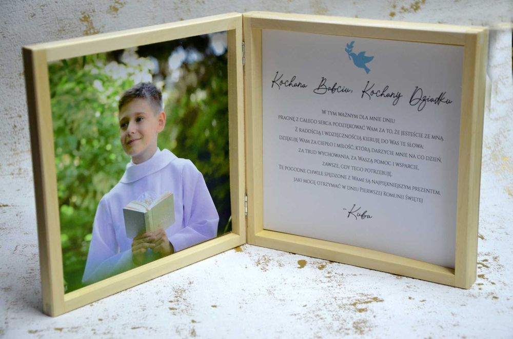 Podziękowania dla Dziadków/ Babci/Chrzestnych/na komunie