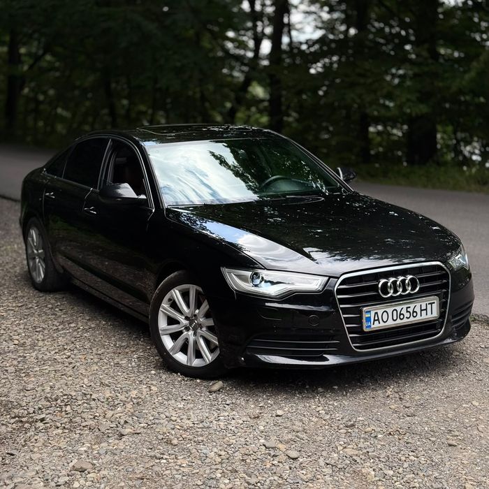 Audi A6 Premium Plus 2014, черный, 2.0 л, VIN: WAUGFAFC1EN054015