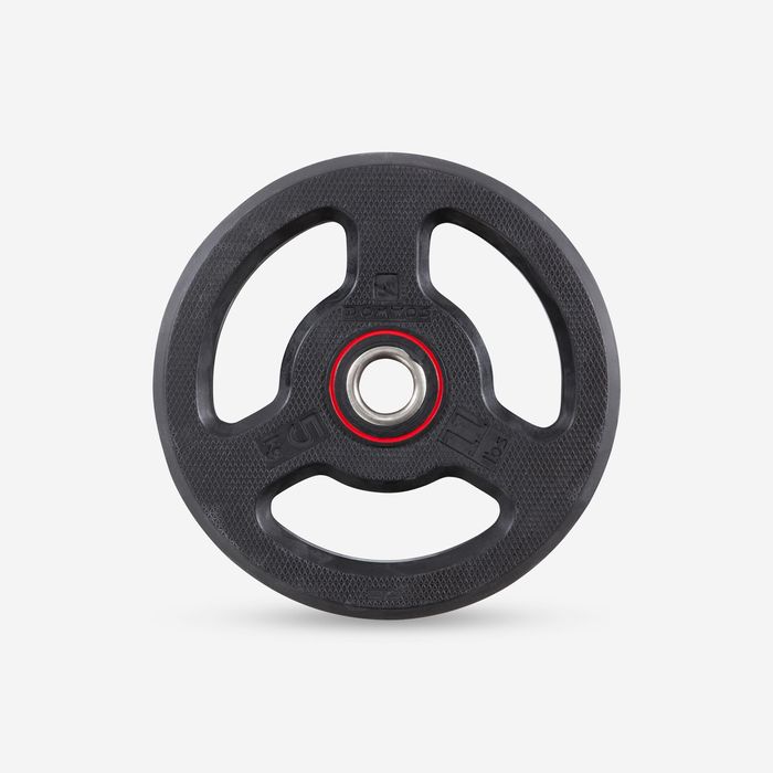 Conj. 20 kg Barra e Peso de Musculação 1,30m 28mm, ferro fundido