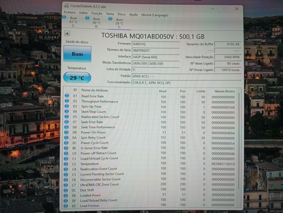 Disco Toshiba 2.5 500GB