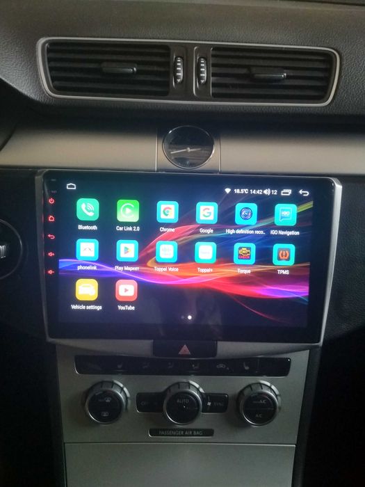 Автомагнітола для VW Volkswagen Passat B7, B6, CC на Android 13